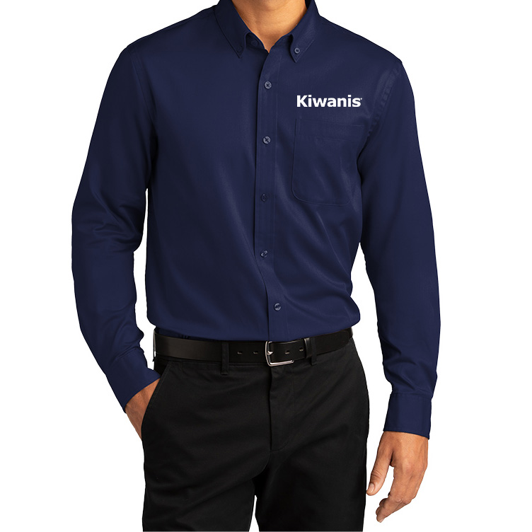 Kiwanis Men's Dress Shirt - Traditional Fit | Kiwanis Family Products