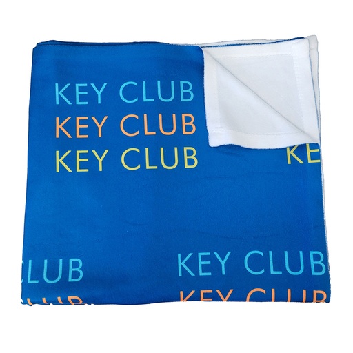 [KEY-1003] Key Club Triple Wordmark Blanket