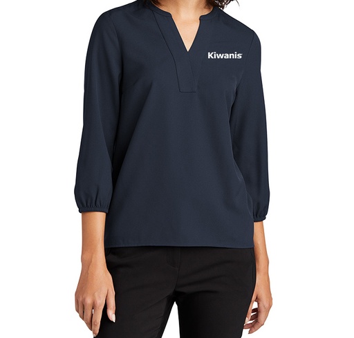 Kiwanis Women's 3/4 Sleeve Tunic