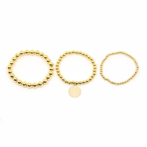 Kiwanis Bead Bracelets (Set of 3)