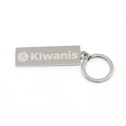[KIW-1016] Kiwanis Silver Key Chain
