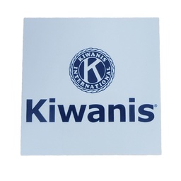 [KIW-1030] Kiwanis Square Weatherproof Sticker