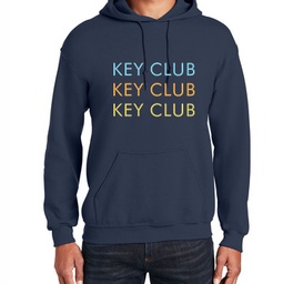 Key Club Triple Wordmark Hoodie