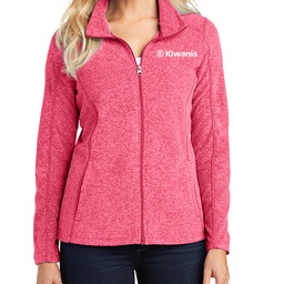 Ladies Fleece Zip Jacket