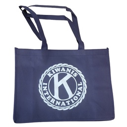 [KIW-1064] Kiwanis Navy Tote with side pockets