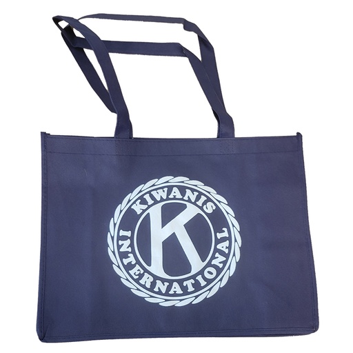 [KIW-1064] Kiwanis Side-Pocket Reusable Tote 