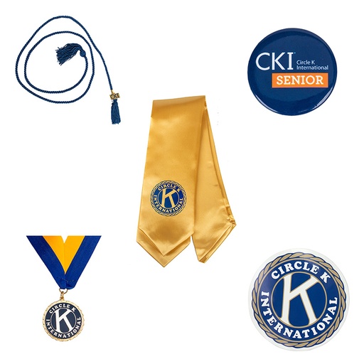 [CKI-1006] Circle K Ultimate Bundle #1 (Gold Stole, Blue Cord)