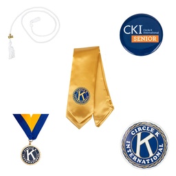 [CKI-1009] CKI Ultimate bundle #4 - Gold Stole, white cord