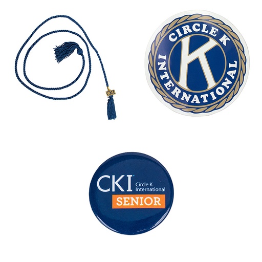[CKI-1011] Circle K Graduation Bundle (Blue Cord)