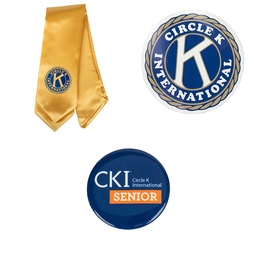 [CKI-1012] CKI Graduation bundle - Gold stole