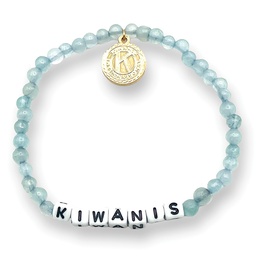 [KIW-1132] Kiwanis Letter Bracelet with Charm