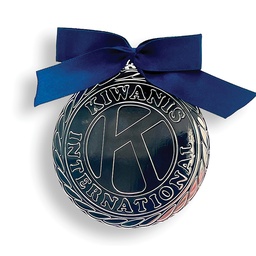 [KIW-1133] Kiwanis Round Engraved Ornament