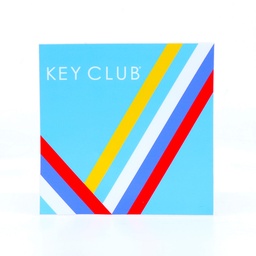 [KEY-2040] Key Club Stripe Sticker