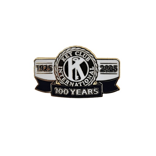 [KEY-1143] Key Club Centennial Lapel Pin