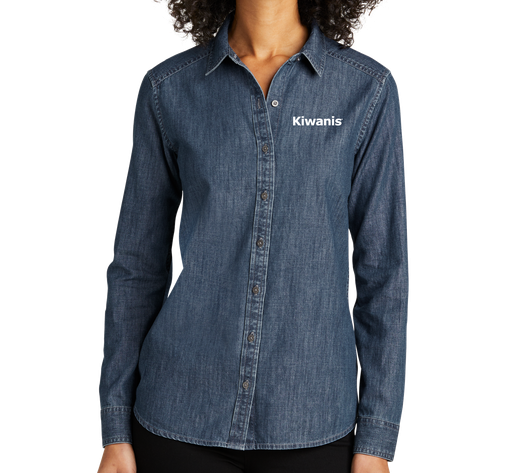 Kiwanis Women's Denim Shirt