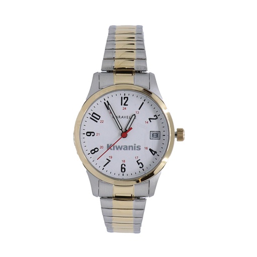 [KIW-1155] Kiwanis Bulova Caravelle Women's Two-Tone Watch