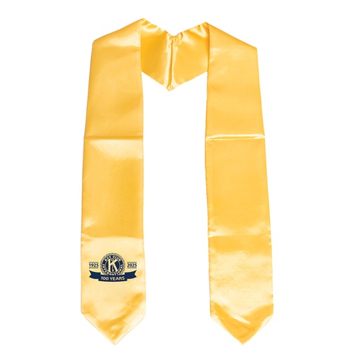 [KEY-9528] Key Club Centennial Stole (Gold)