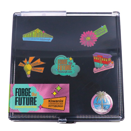 [KIW-9533] Kiwanis 2025 Pittsburgh Convention Pin Set