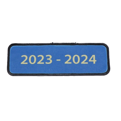 [KIW-9584] 2" x 6" Banner Patch for Years