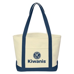 [KIW-9538] Kiwanis Canvas Tote