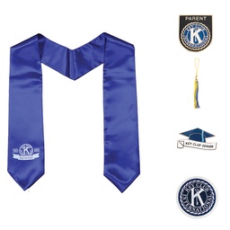 [KEY-2047] Key Club Centennial Bundle - Blue Stole