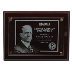 [KIW-9567] George F. Hixson Plaque