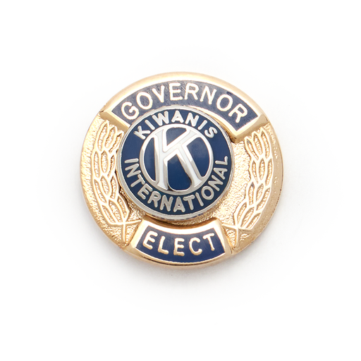 [KIW-0074] Kiwanis Governor Elect Pin