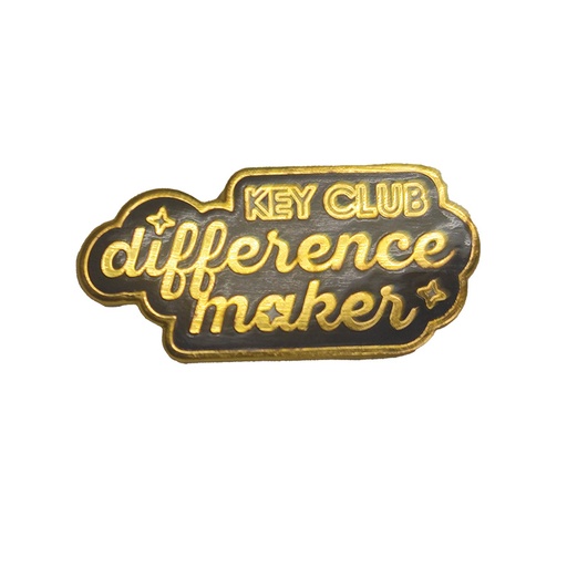 [KEY-9546] Key Club Difference Maker Pin