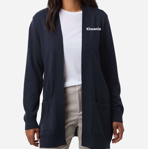 Kiwanis Classic Open Cardigan Sweater